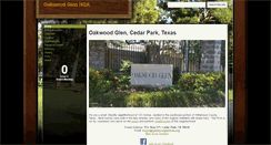 Desktop Screenshot of oakwoodglenhoa.org